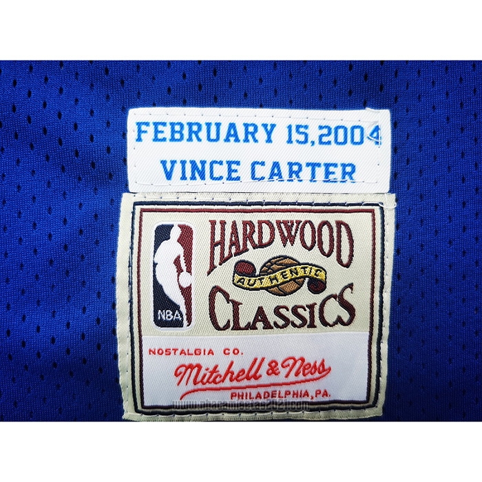 Camiseta All Star 2004 Vince Carter #15 Azul